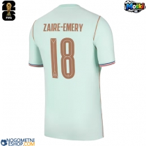 Moški Nogometni dresi Francija Warren Zaire-Emery #18 Gostujoči SP 2026 Kratek Rokav